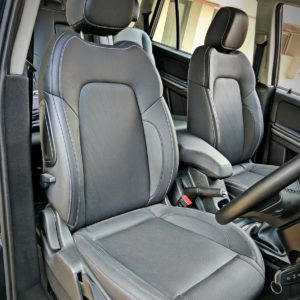 Tata Hexa front seats