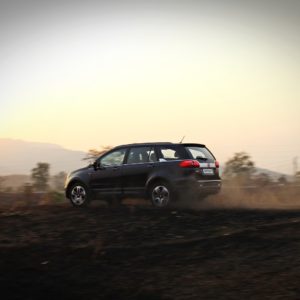 Tata Hexa rear