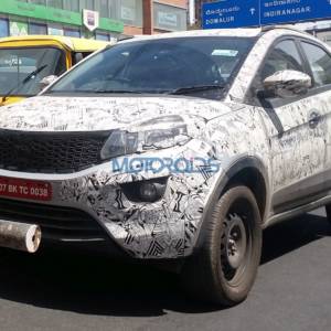 Tata Nexon spied testing