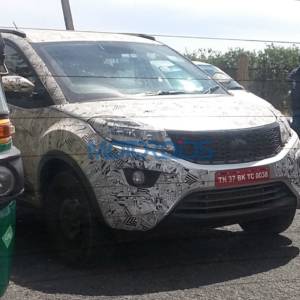 Tata Nexon spied testing