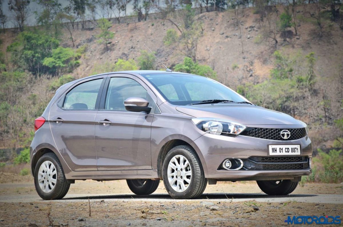 Tata Tiago brown front