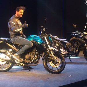 Yamaha FZ India launch John Abraham