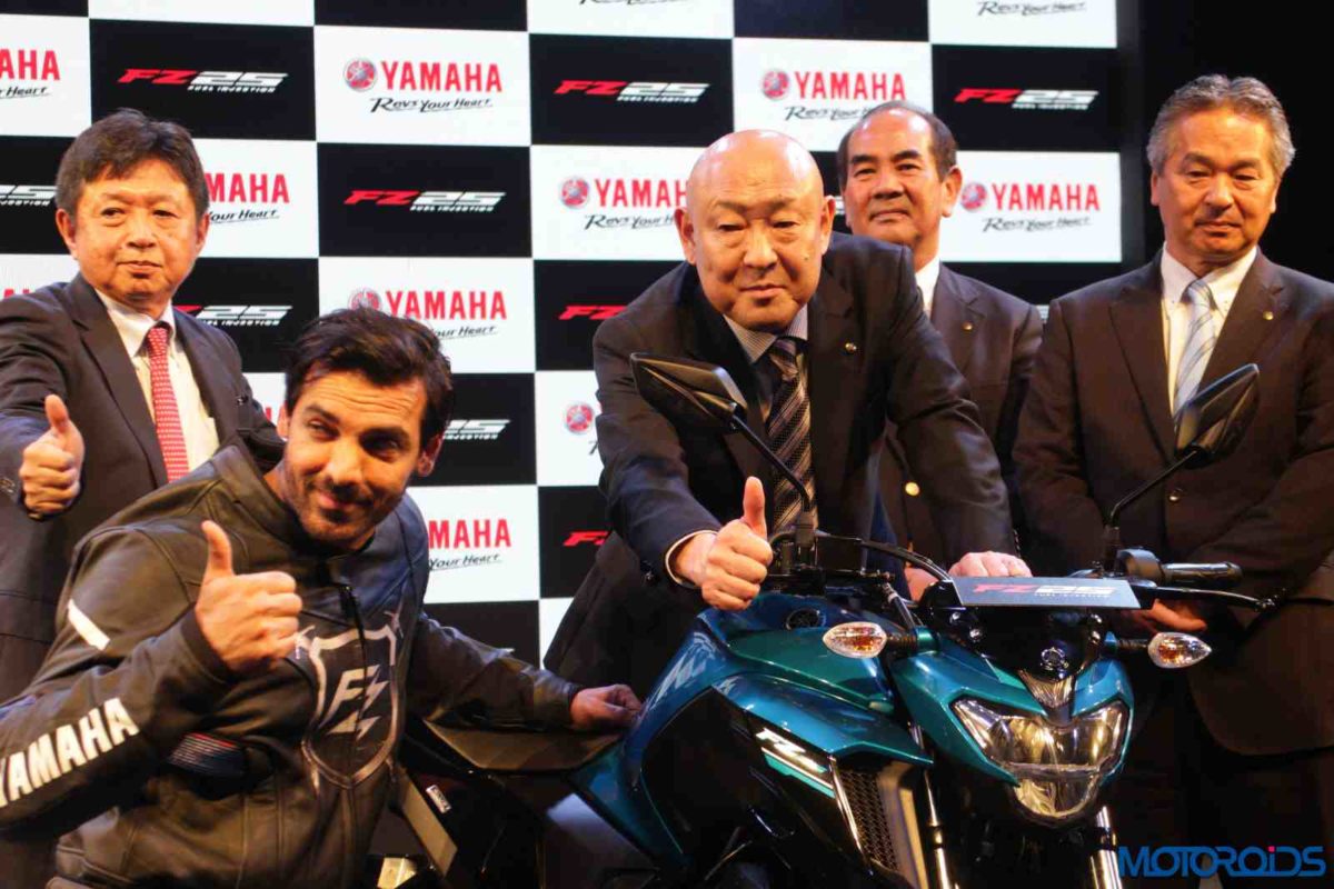 YamahaFZ IndiaLaunch