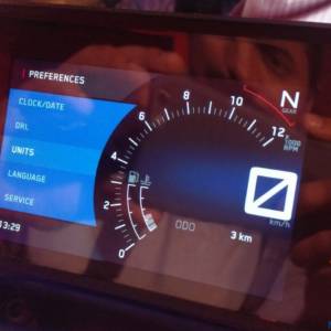 KTM  Duke TFT Instrument Cluster