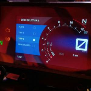 KTM  Duke TFT Instrument Cluster