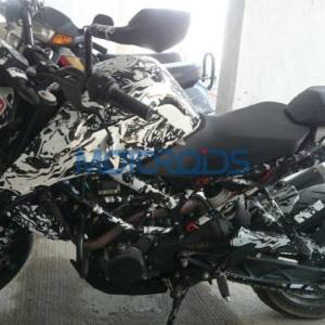 KTM Duke  spied