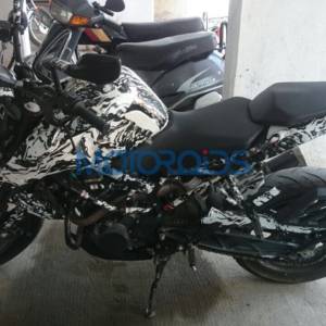 KTM Duke  spied