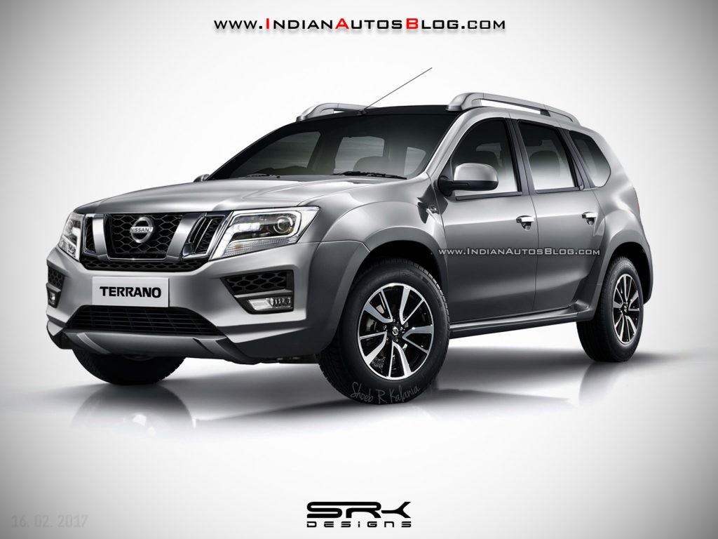 2017 Nissan Terrano Facelift render