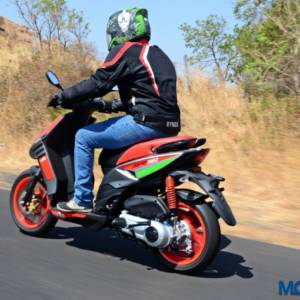 Aprilia Sr Race First Ride Review