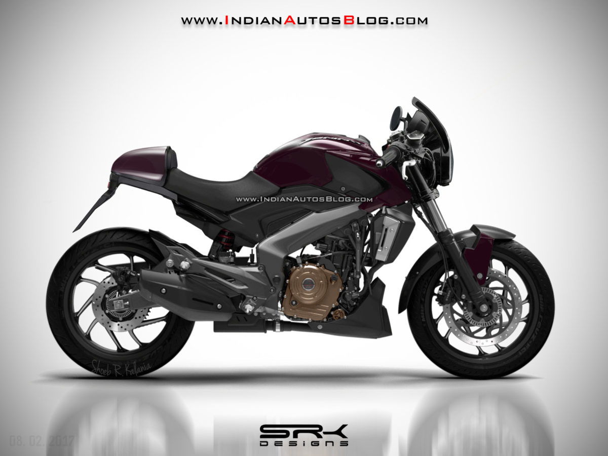 BajajDominar CafeRacerRender SRKDesigns