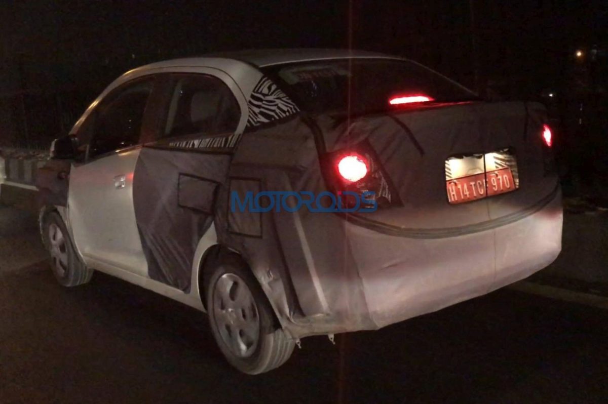 Chevrolet Essentia spied