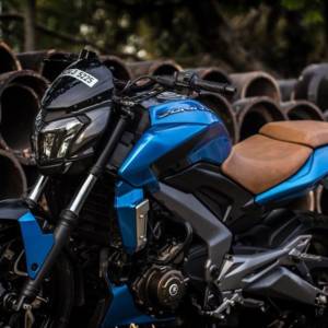 Customized Bajaj Dominar