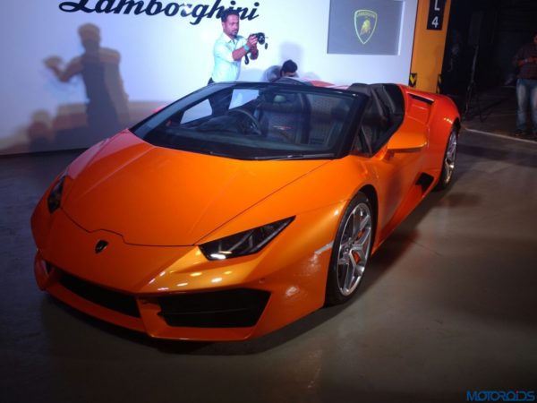 Huracan RWD Spyder India launch (4)