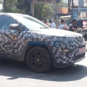 Jeep Compass spied