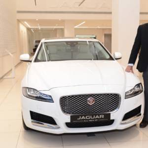 LOCALLY MANUFACTURED JAGUAR XF LAUNCHED AT ₹