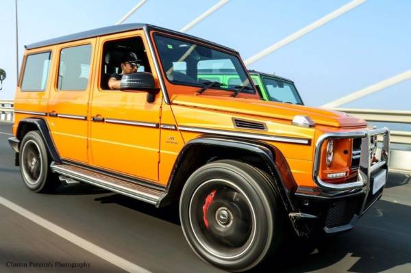 Mercedes Benz G AMG Crazy Color Edition