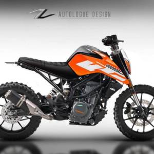 Modified KTM  Duke Autologue Design