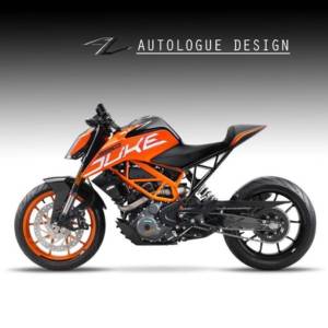 Modified KTM  Duke Autologue Design