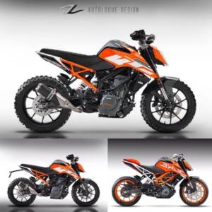 Modified KTM Duke  by Autologue Design