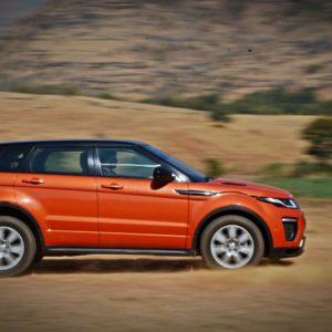 Range Rover Evoque orange