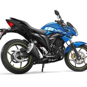 Suzuki Gixxer Metallic Triton Blue