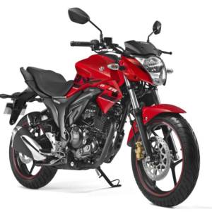 Suzuki Gixxer Pearl Mira Red