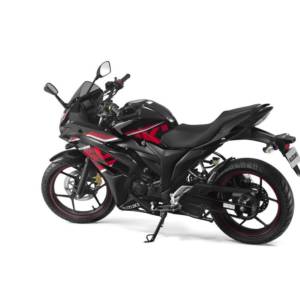 Suzuki Gixxer SF Glass Sparkle Black and Matte Black