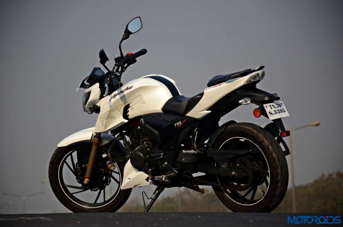 TVS Apache RTR V Long Term Report Stills