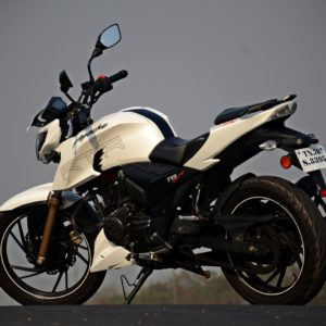 TVS Apache RTR V Long Term Report Stills