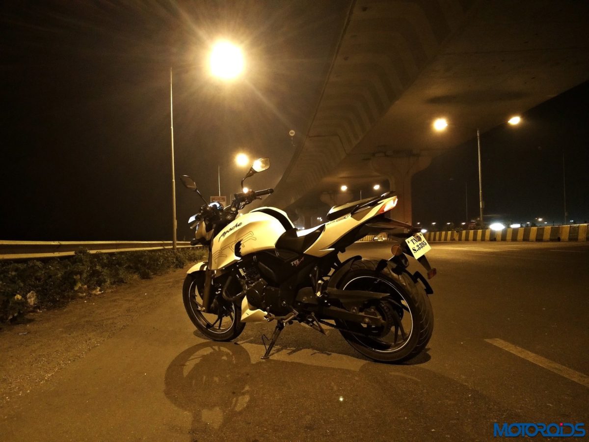 TVS Apache RTR V Long Term Report Stills