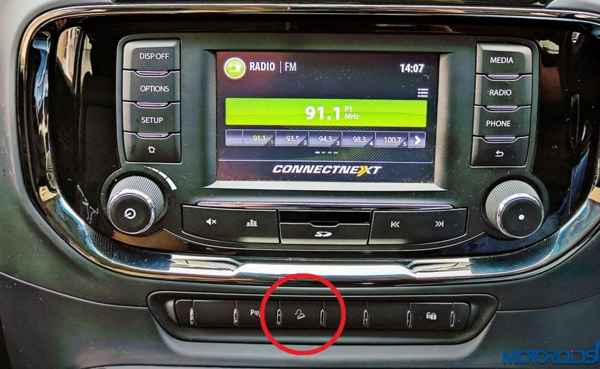 Tata Hexa centre console Tata Hexa centre console