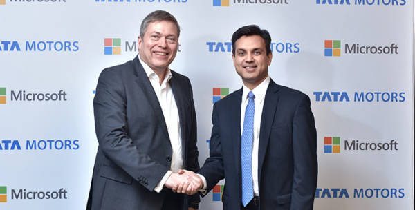 Tata Motors and Microsoft India collaborate Feature