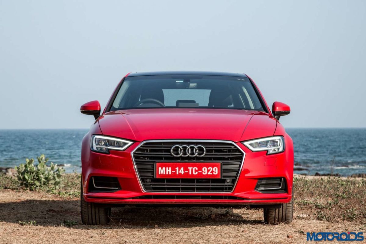 new  Audi A facelift front