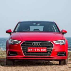 new  Audi A facelift front