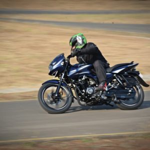 new  Bajaj Pulsar  DTS i action