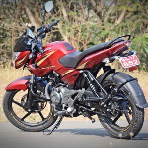 new  Pulsar LS rear