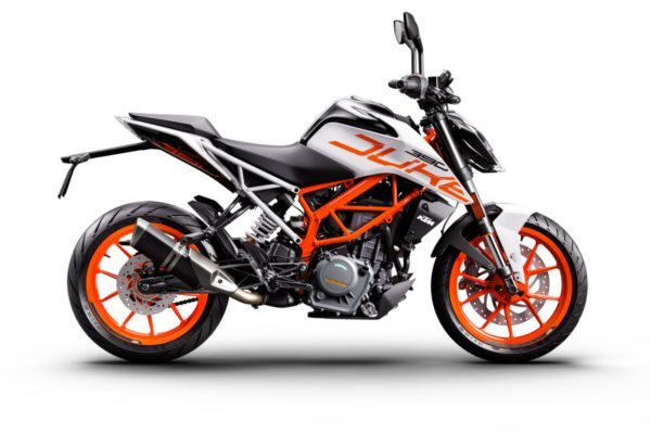 2017 KTM 390 Duke White