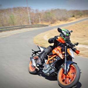 KTM  Duke action shots