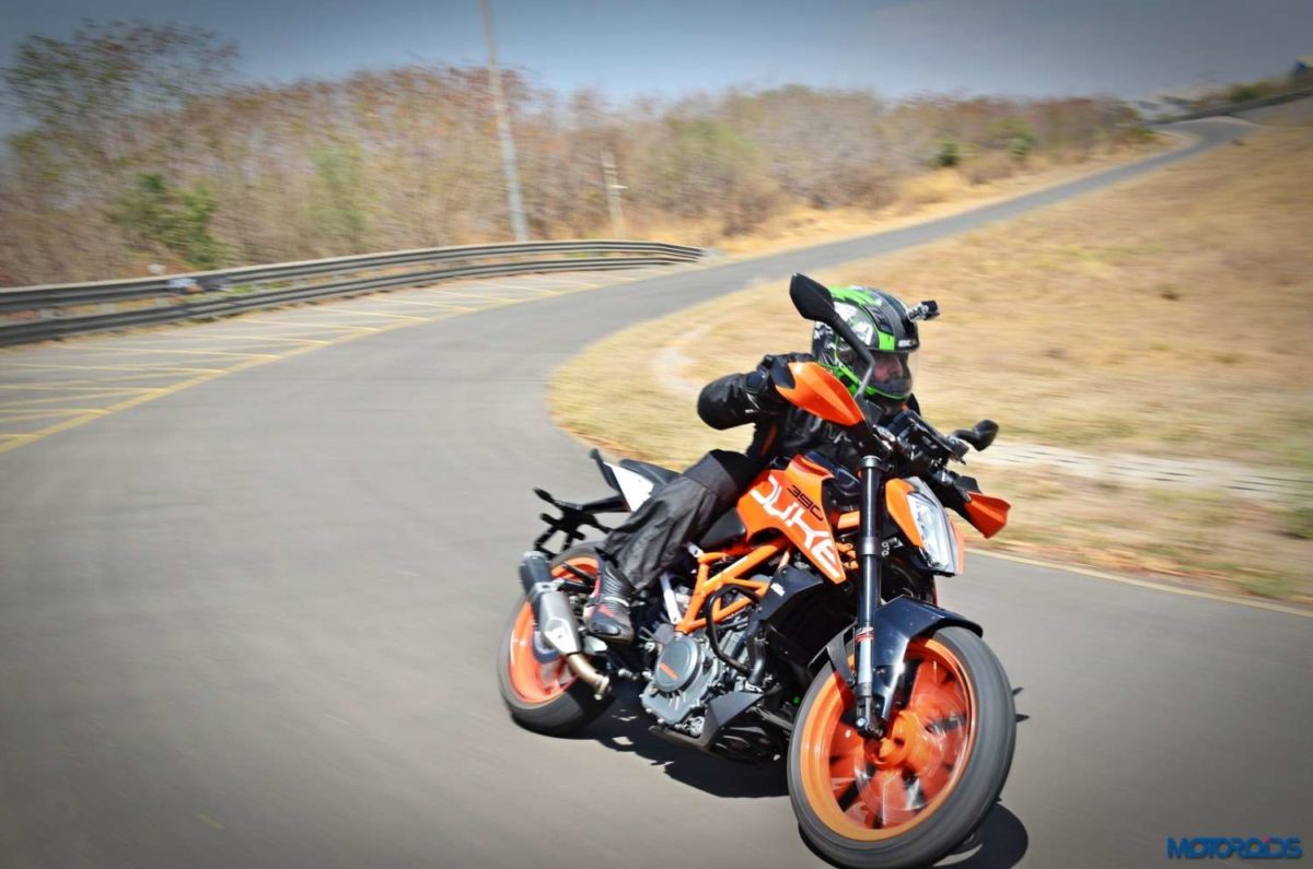 KTM  Duke action shots