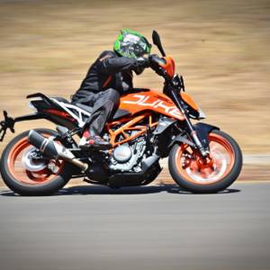 KTM  Duke action shots