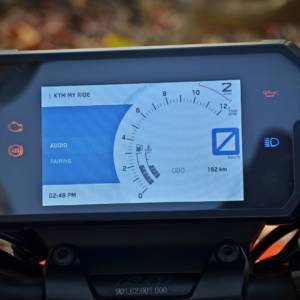 KTM Duke  instrumentation