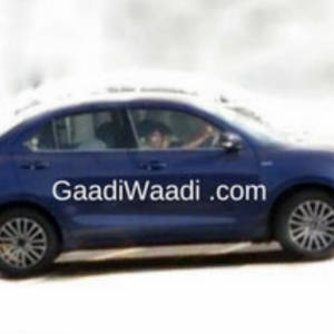 Maruti Suzuki Swift Dzire spied uncamouflaged