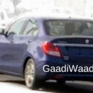 Maruti Suzuki Swift Dzire spied uncamouflaged