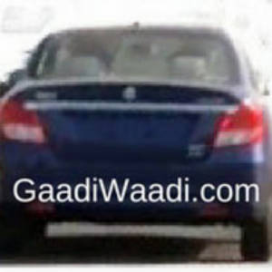 Maruti Suzuki Swift Dzire spied uncamouflaged