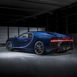 Bugatti Chiron Blue Carbon Fibre