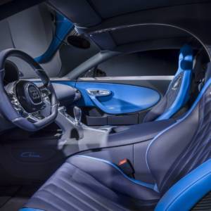 Bugatti Chiron Blue Carbon Fibre