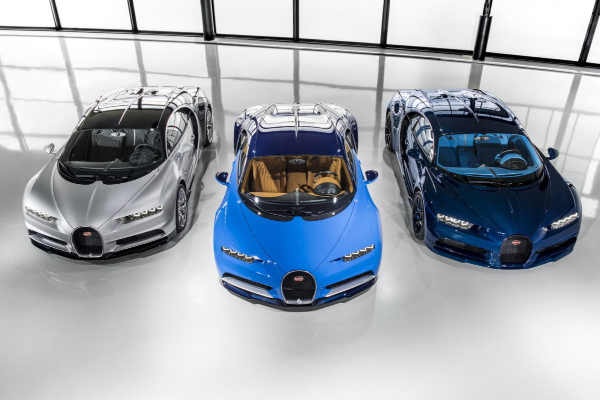Bugatti Chiron deliveries begin