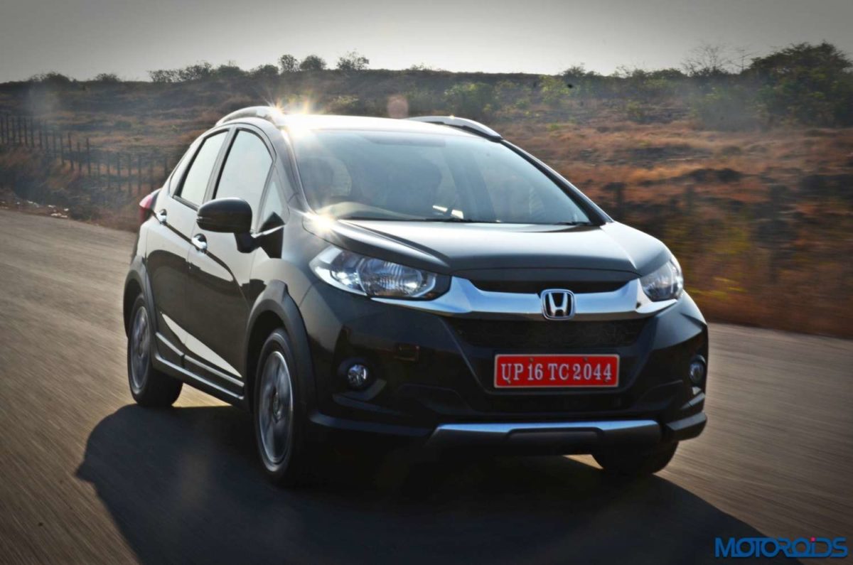 Honda WR V Action shots