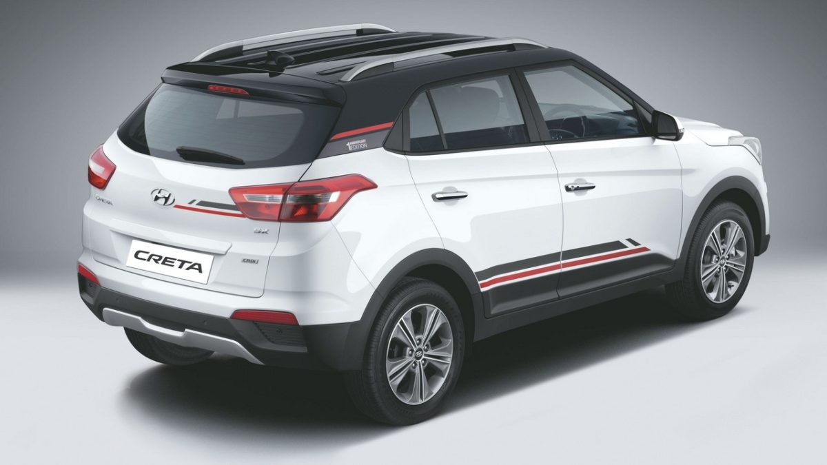 Hyundai Creta st Anniversary Edition back