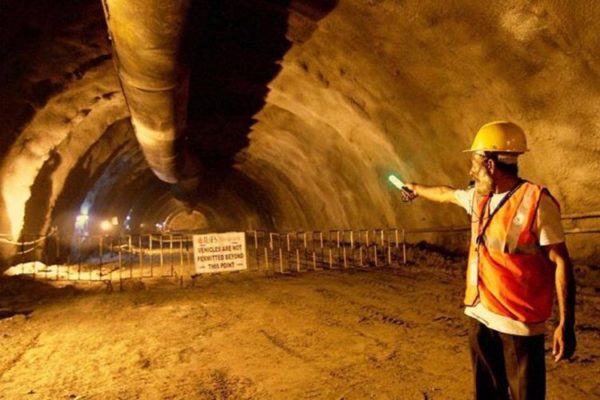 Jammu Sringar highway tunnel